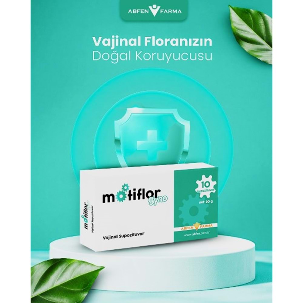 MOTİFLOR GYNO VAJİNAL SUPOZİTUAR 10 OVÜL