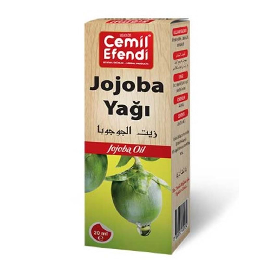 CEMİL EFENDİ SOĞUK PRES JOJOBA YAĞI 20 ML