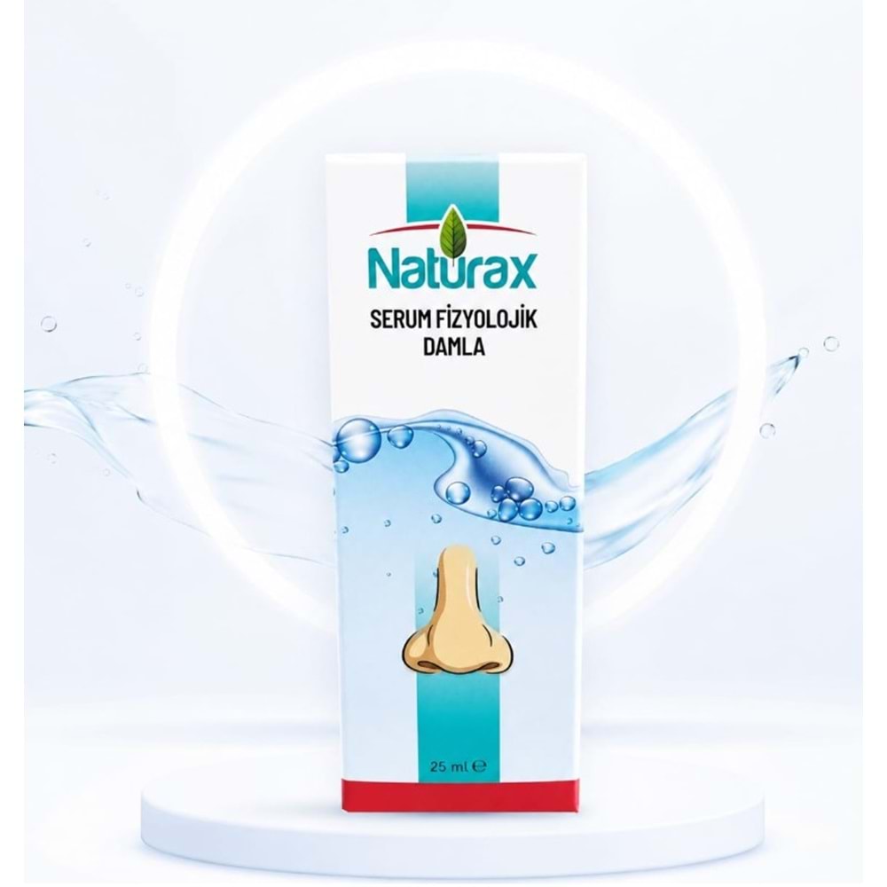 NATURAX SERUM FİZYOLOJİK DAMLA 25 ML
