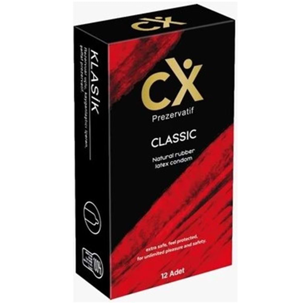 CX PREZERVATİF CLASSİC 12'Lİ