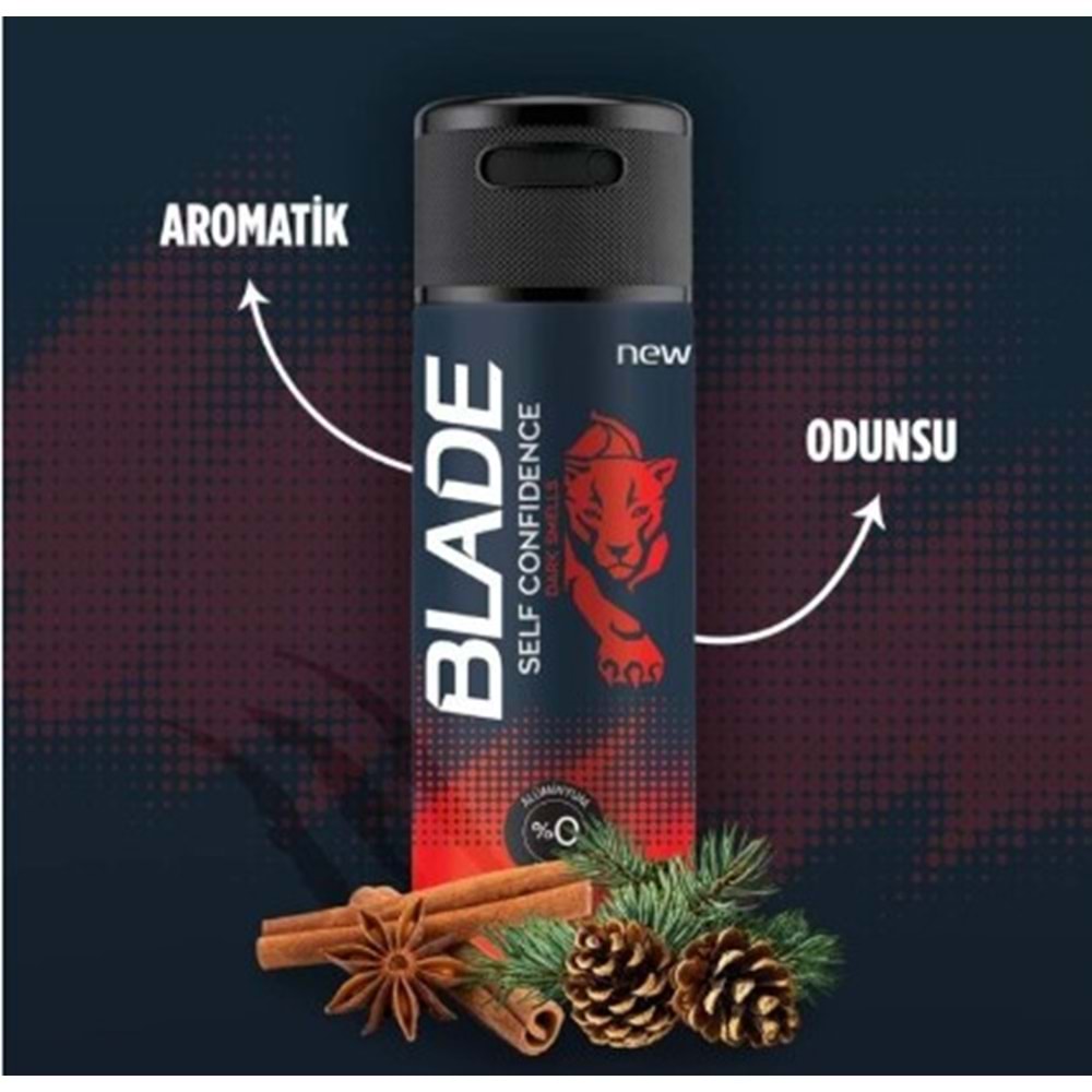 BLADE SELF CONFİDENCE SPREY DEODORANT 150 ML