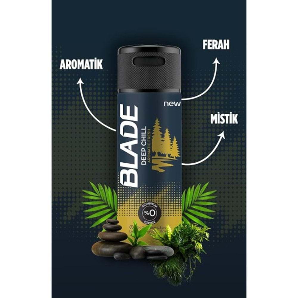 BLADE DEEP CHİLL ERKEK DEODORANT 150 ML