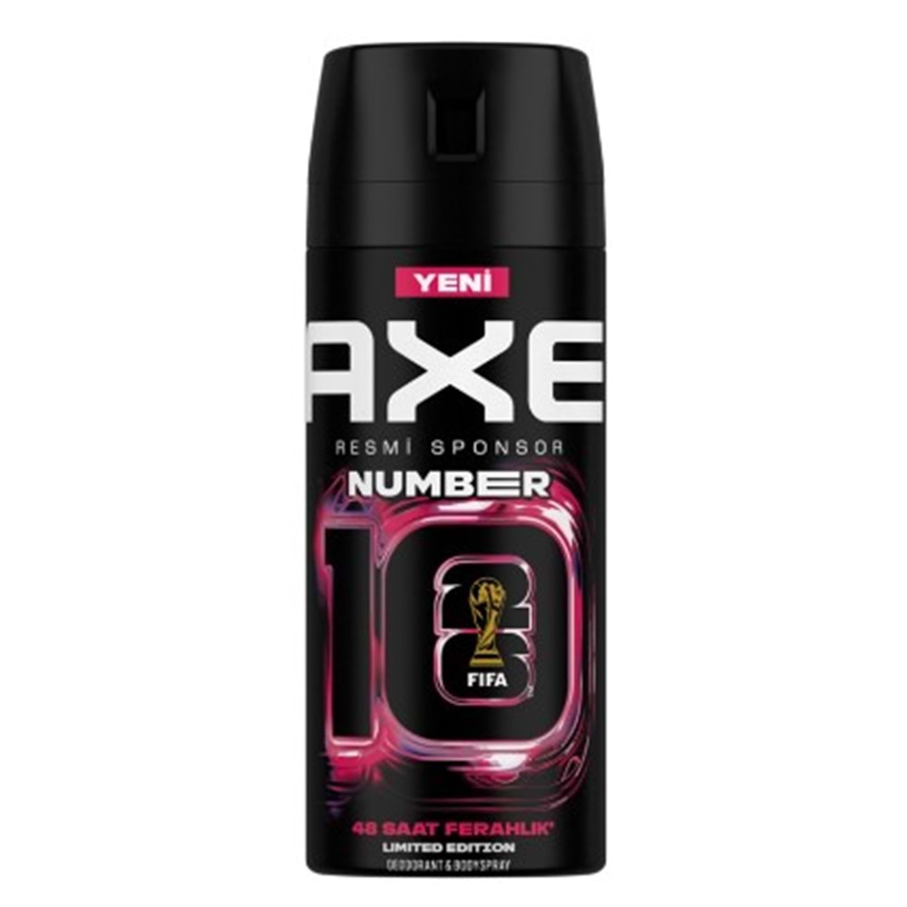 AXE NUMBER 10 ERKEK SPREY DEODORANT 150 ML
