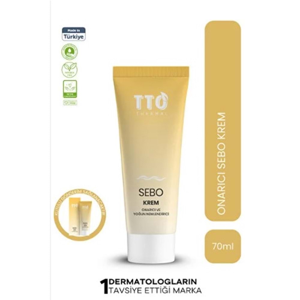 TTO THERMAL SEBO KREM - KURU VE KAŞINTILI CİLTLER İÇİN YATIŞTIRICI 70 ML