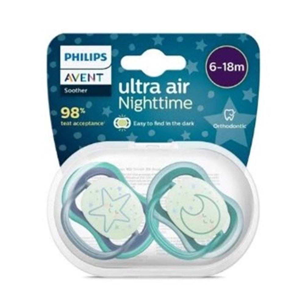 PHİLİPS AVENT ULTRA AİR NİGHTİME 6-18 ERKEK EMZİK