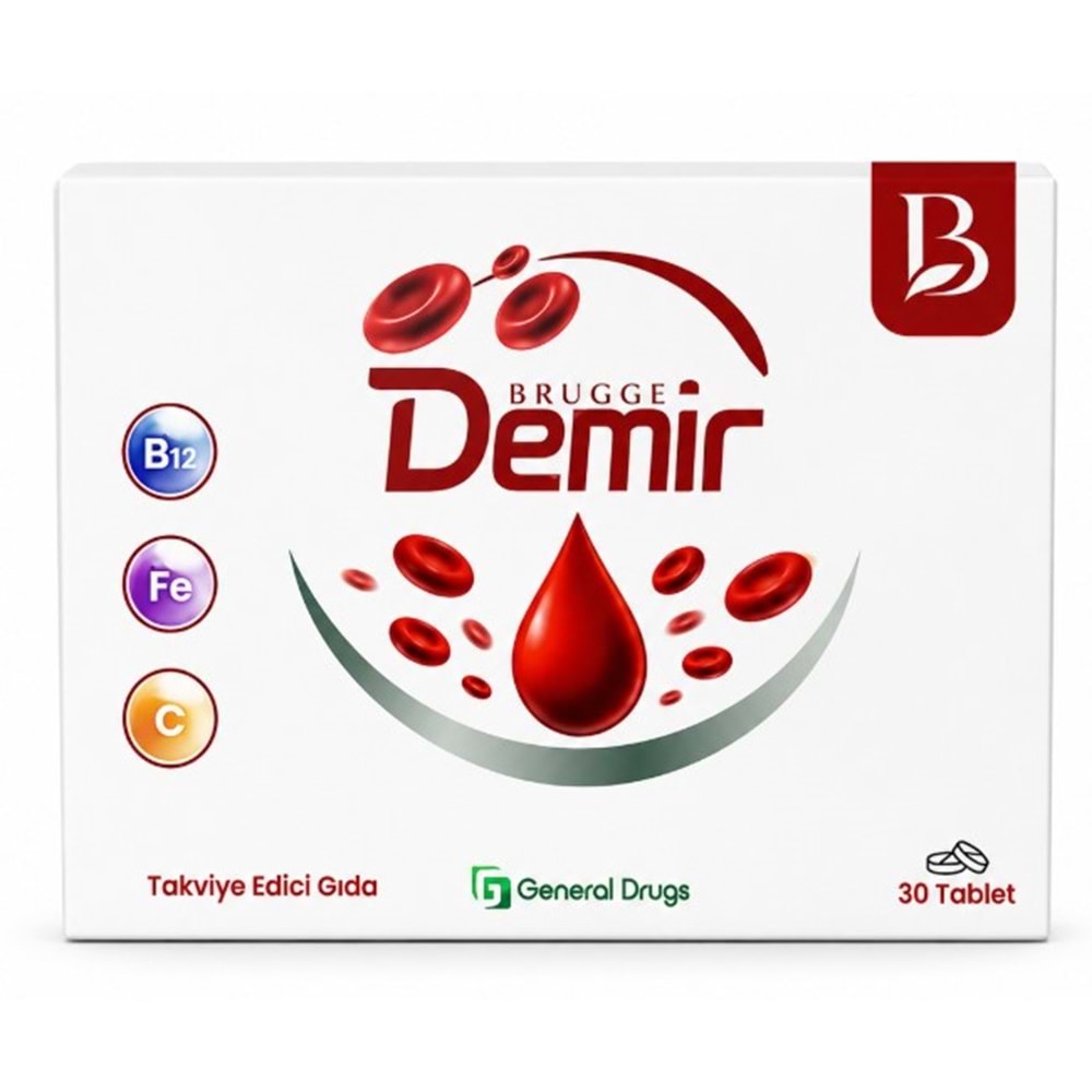 BRUGGE DEMİR 30 TABLET