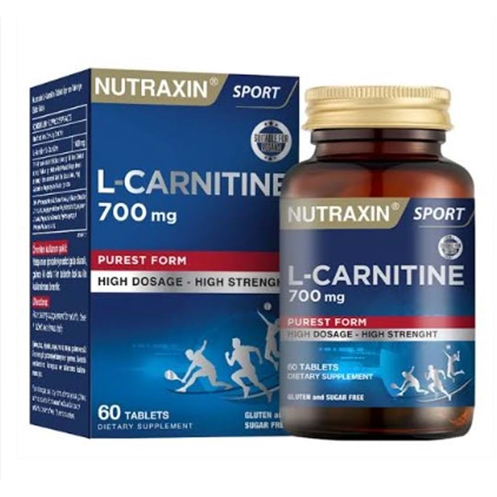 NUTRAXİN L-CARNİTİNE 60 KAPSÜL
