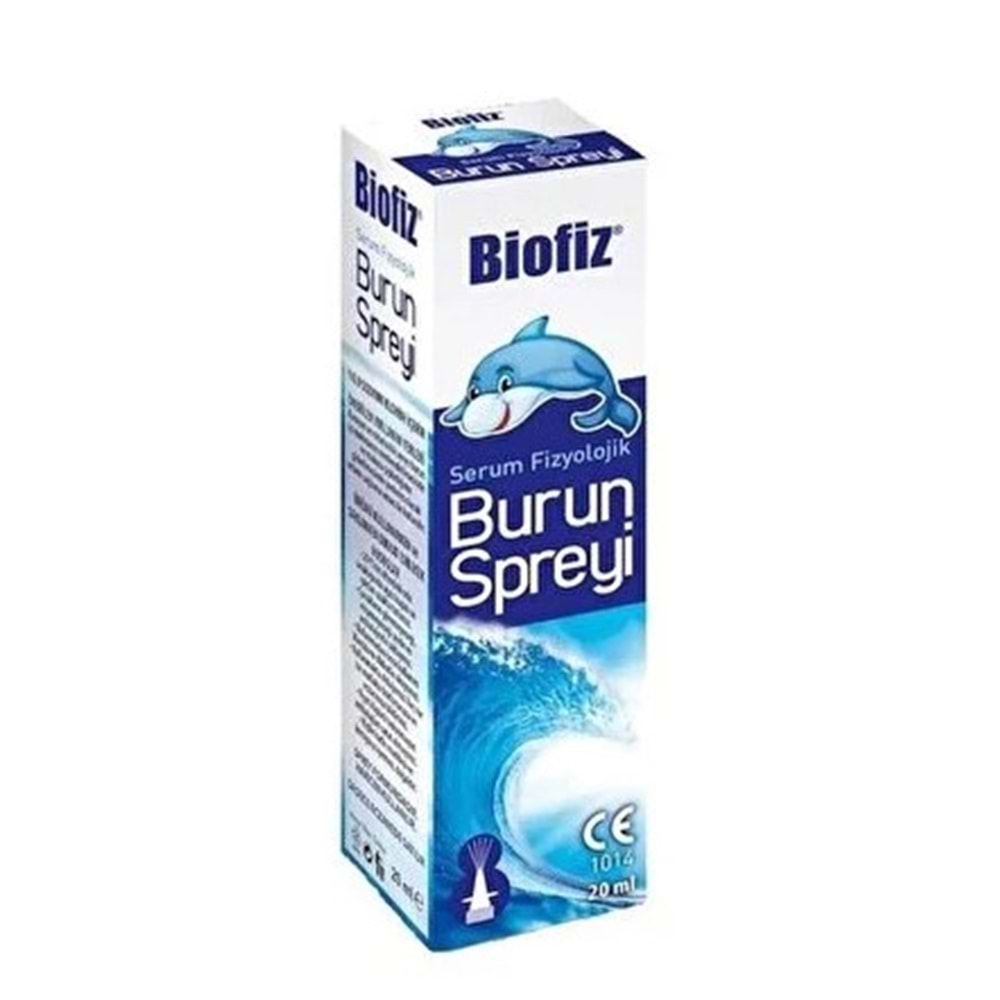 BİOFİZ SERUM FİZYOLOJİK BURUN SPREYİ 20 ML