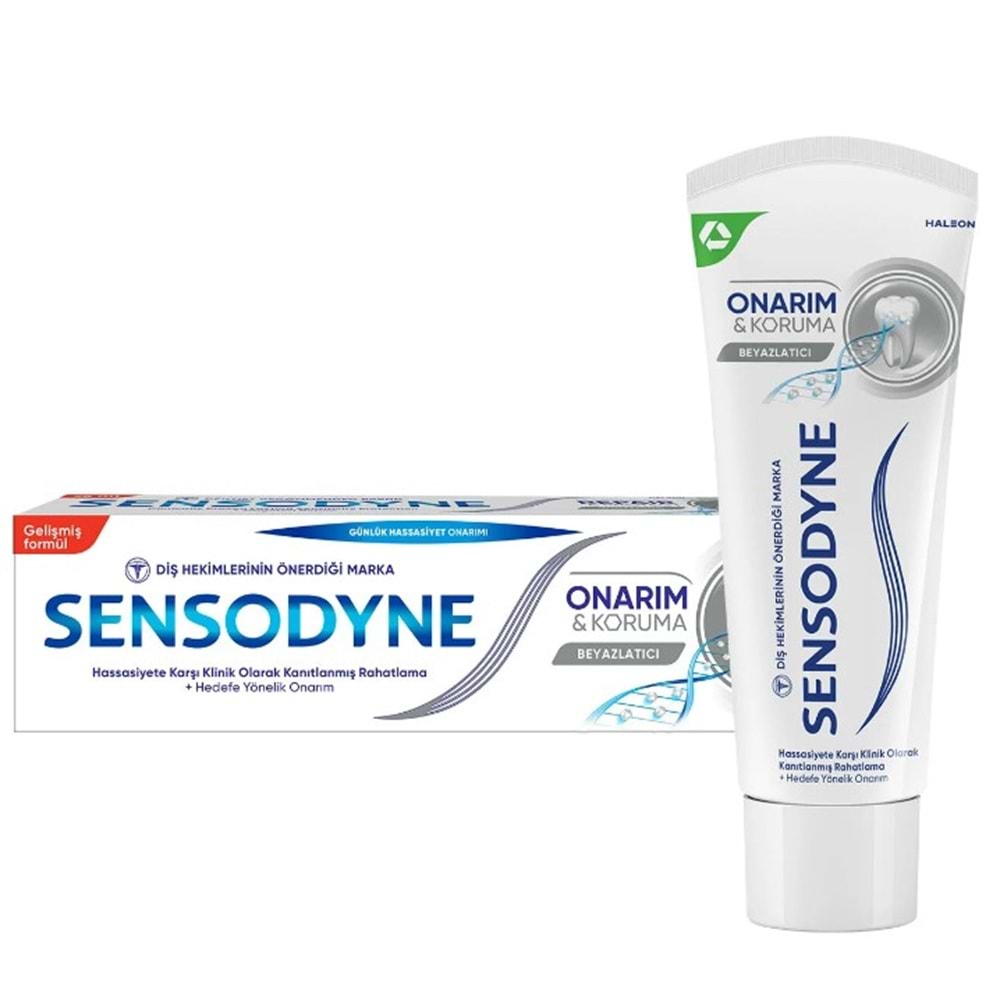 SENSODYNE DİŞ MACUNU ONARIM VE KORUMA BEYAZLATICI 75 ML