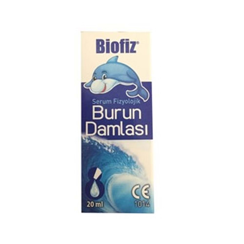 BİOFİZ SERUM FİZYOLOJİK BURUN DAMLASI 20 ML