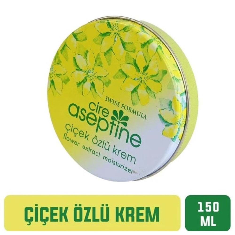 CİRE ASEPTİNE ÇİÇEK ÖZLÜ NEMLENDİRİCİ BAKIM KREMİ 150 ML EL YÜZ & VÜCUT
