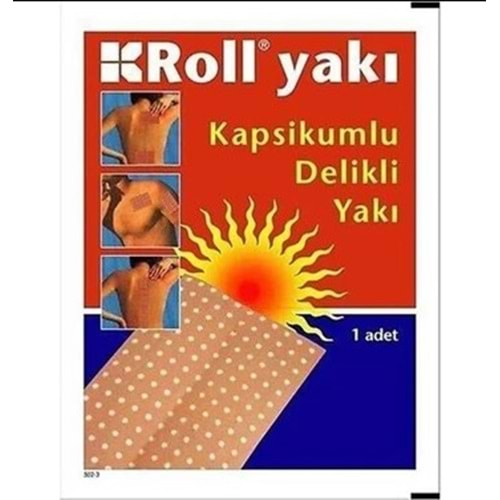 ROLL KAPSİKUMLU DELİKLİ YAKI