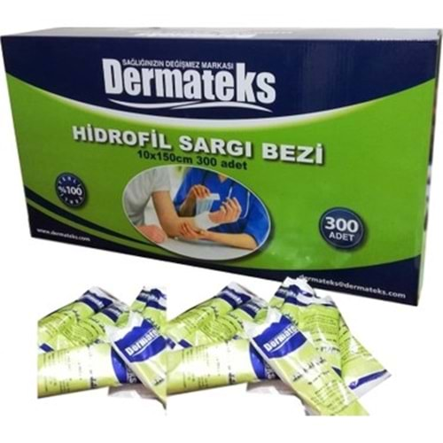 DERMATEKS HİDROFİL SARGI BEZİ 10X150 CM