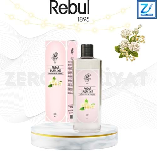 REBUL KOLONYA JASMİNE 250 ML ( CAM ŞİŞE )