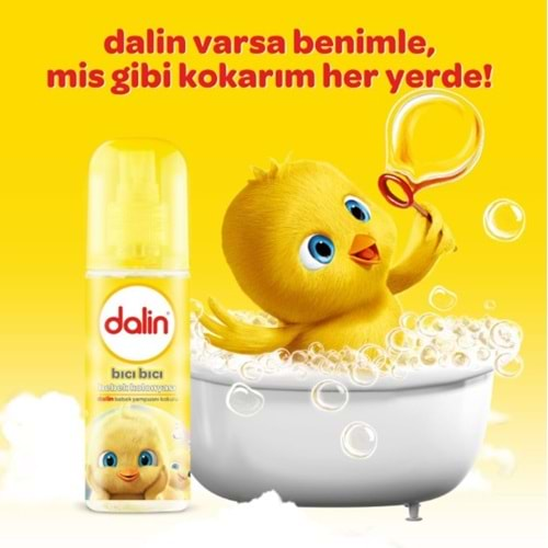 DALİN SPREYLİ BEBEK KOLONYASI BICI BICI 150 ML