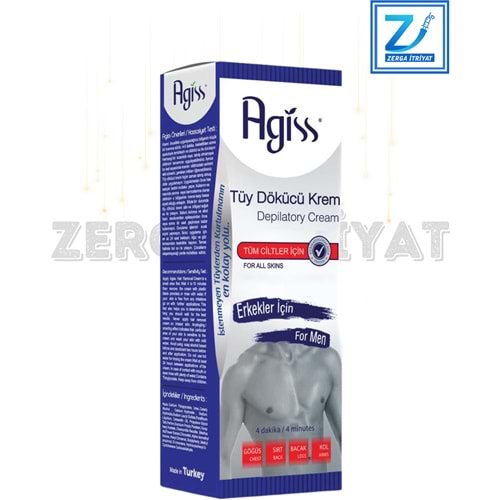 AGİSS TÜY DÖKÜCÜ SPREY FOR MEN 175 ML ( ERKEKLER İÇİN )