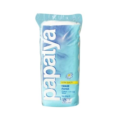 PAPATYA HİDROFİL PAMUK 50 GR