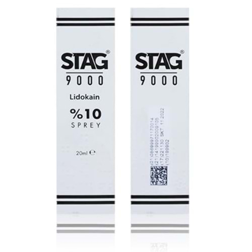 STAG 9000 GECİKTİRİCİ SPREY 20 ML