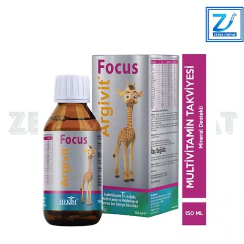 ARGİVİT FOCUS ŞURUP 150 ML