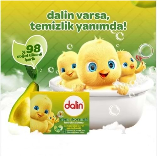 DALİN BEBEK SABUNU NEM VE KORUMA 100GR