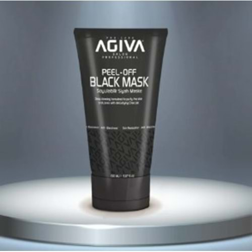 AGİVA SOYULABİLİR SİYAH MASKE