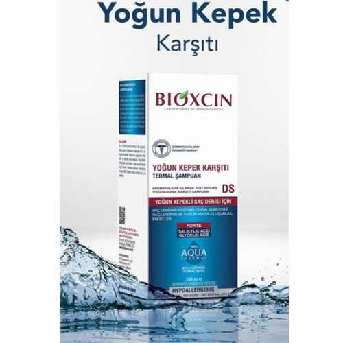 BİOXCİN AQUA THERMAL YOĞUN KEPEK KARŞITI ŞAMPUAN DS 200 ML