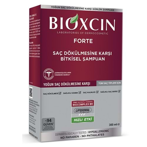 BİOXCİN FORTE ŞAMPUAN TÜM SAÇ TİPLERİ İÇİN 300 ML