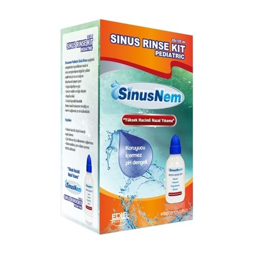 SİNUS RINSE SINUSNEM BURUN TEMİZLEME KİTİ ÇOCUK