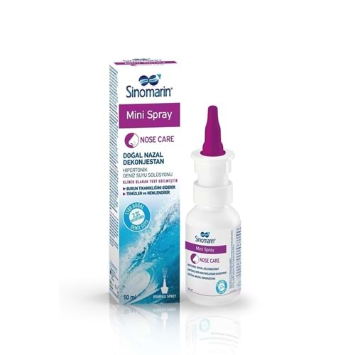 SİNOMARİN MİNİ DENİZ SUYU SPREYİ 50 ML