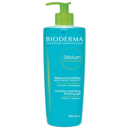 BİODERMA SEBİUM FOAMİNG GEL MOUSSANT 500 ML ( KARMA VE YAĞLI CİLTLER İÇİN )