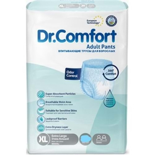 DR.COMFORT KÜLOTLU HASTA BEZİ 10 LU XL BEDEN