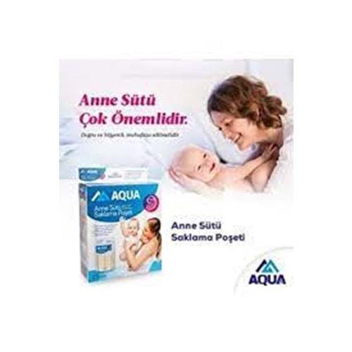 AQUA SÜT SAKLAMA POŞETİ STERİL 20 Lİ