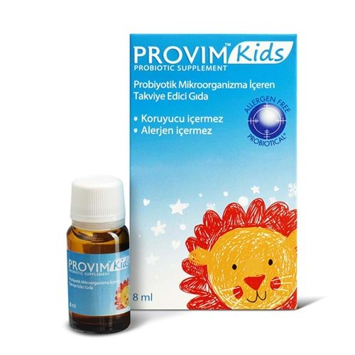 PROVİM KİDS DAMLA 8 ML ( MAFLOR )
