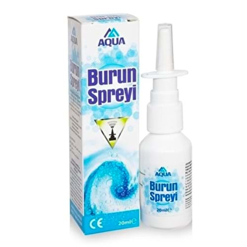 AQUA SERUM FİZYOLOLİK BURUN SPREYİ 20 ML