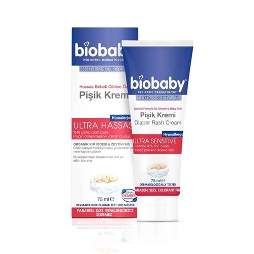 BİOBABY BEBEK PİŞİK KREMİ 75 ML