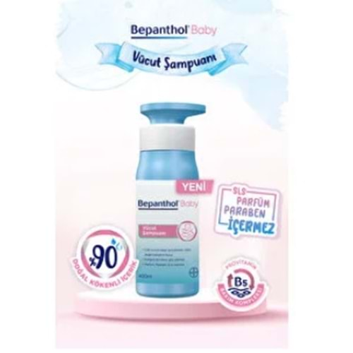 BEPANTHOL BABY VÜCUT ŞAMPUANI 400 ML