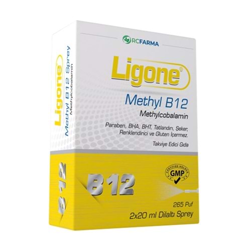 LİGONE METHYL B12 40 ML SPREY ( METHYLCOBALAMİN )