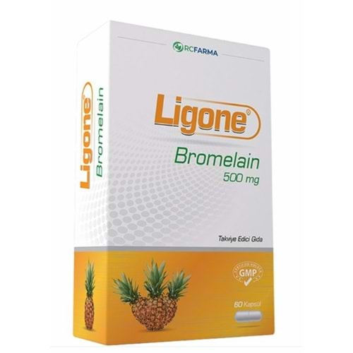 LİGONE BROMELAİN 500 MG 60 KAPSÜL