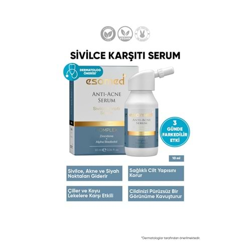 ESOMED SİVİLCE KARŞITI SERUM 10 ML