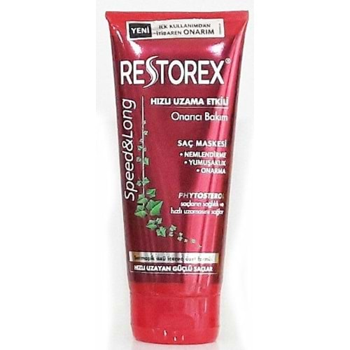 RESTOREX SAÇ MASKESI 200 ML ONARICI BAKIM ( HIZLI UZAMA ETKİLİ )