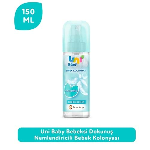 UNİ BABY BEBEK KOLONYASI BEBEKSİ DOKUNUŞ 150 ML SPREY ( NEMLENDİRİCİLİ )