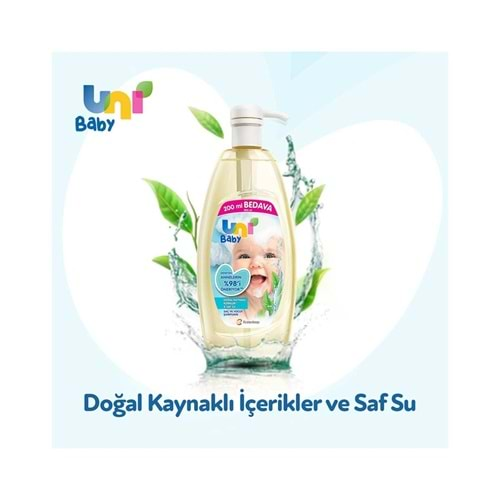 UNİ BABY BEBEK ŞAMPUAN 900 ML