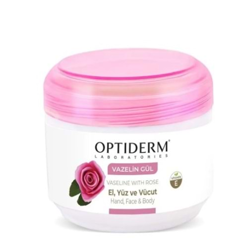 OPTİDERM VAZELİN GÜL 100 ML