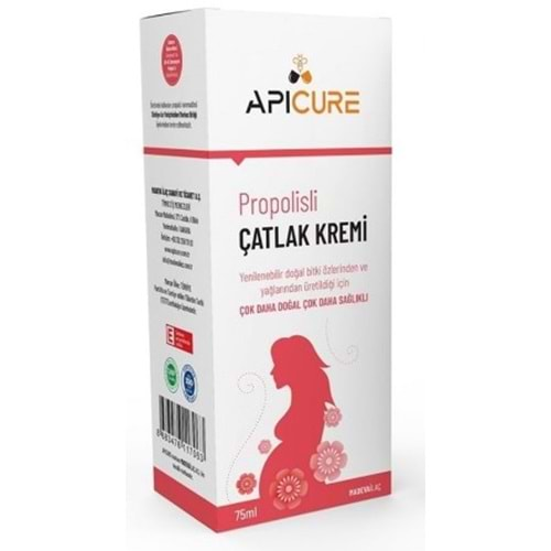 APİCURE DOĞAL PROPOLİSLİ GÖĞÜS UCU & KARIN ÇATLAK KREMİ 75 ML