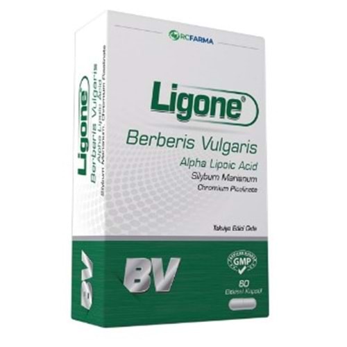 LİGONE BERBERİS COMPLEX VULGARİZ BV ( ALPHA LİPOİC ACİD )60 BİTKİSEL KAPSÜL