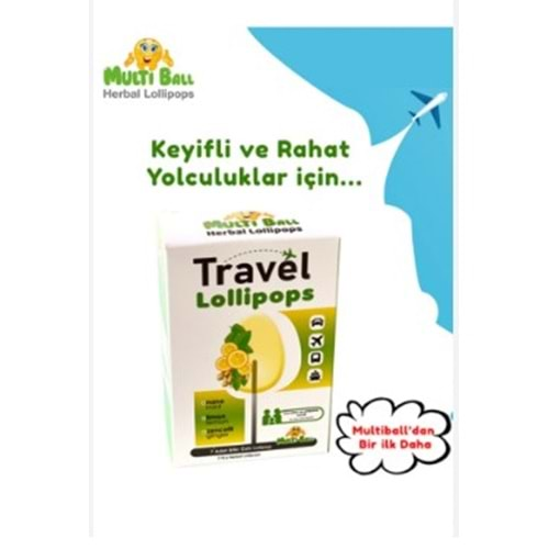 MULTIBALL TRAVEL-7 LI -LOLİPOP MİDE BULANTISINA KARŞI