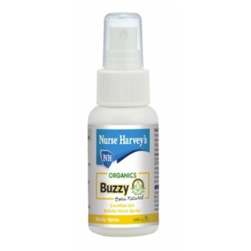 NURSE HARVEY'S ORGANİCS BUZZ OFF SİNEK & VE HAŞERE KOVUCU SPREY 50 ML ( BEBEK VE ÇOCUKLAR İÇİN )