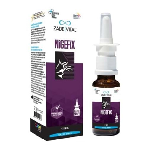 ZADE VİTAL NİGEFİX SPREY 15 ML (ÇÖREK OTU)