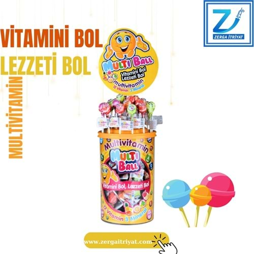 MULTIBALL SARİ 150 Lİ LOLİPOP