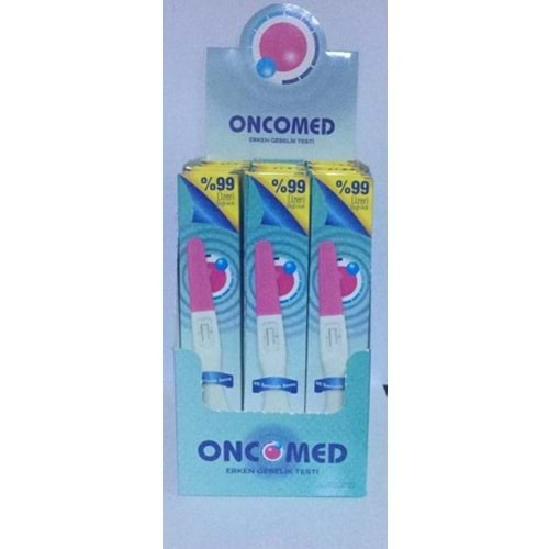 ONCOMED ERKEN GEBELİK TESTİ 30 LU STAND